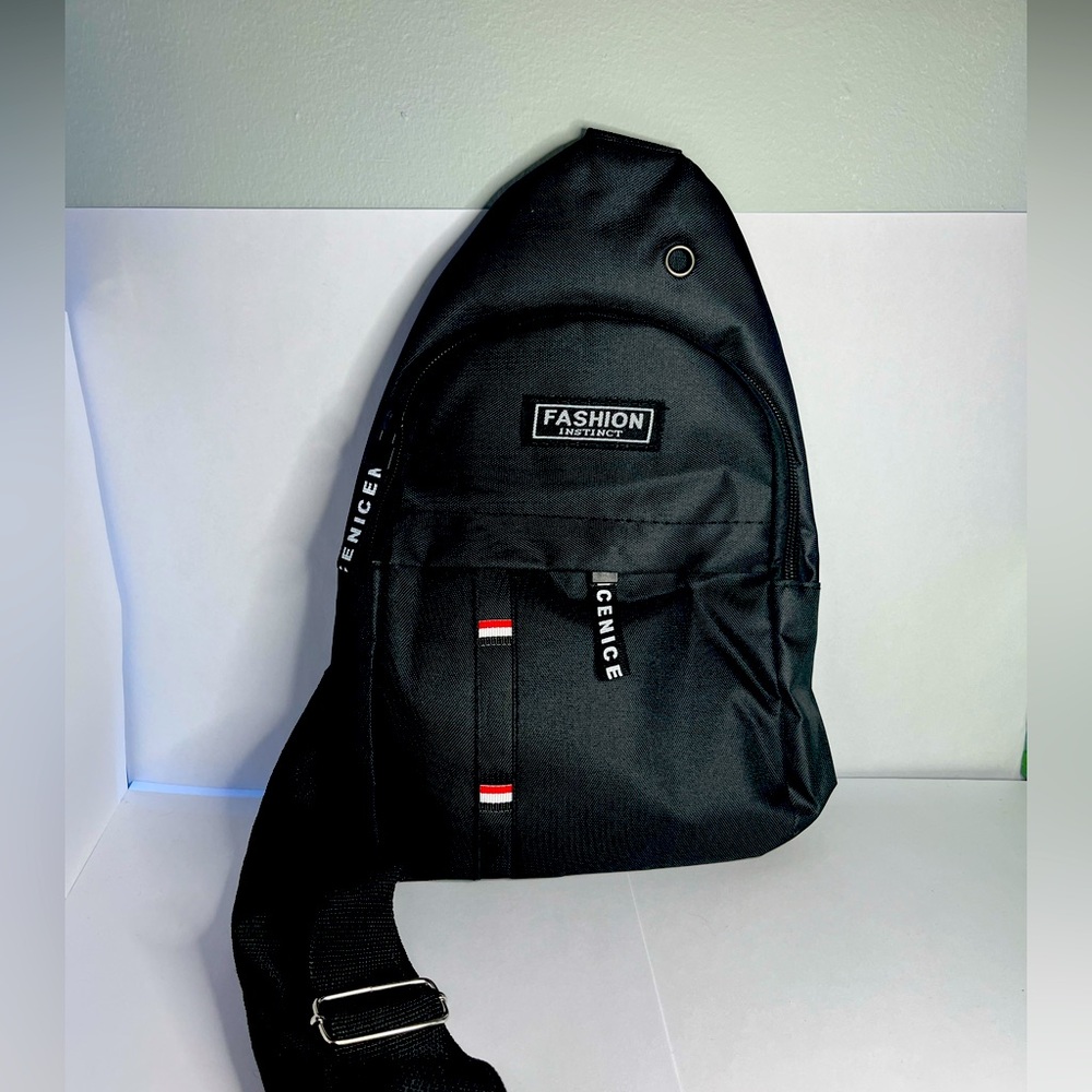 Black Sling Bag BackPack small (Brand New)
